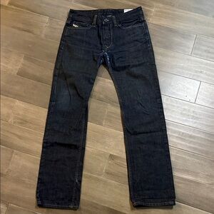 Diesel Viker Dark Wash Jeans SZ 29/32 distressed